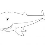 Coloring Pages : Cute Whale Coloring Page Free Printable Pages   Free Printable Whale Template