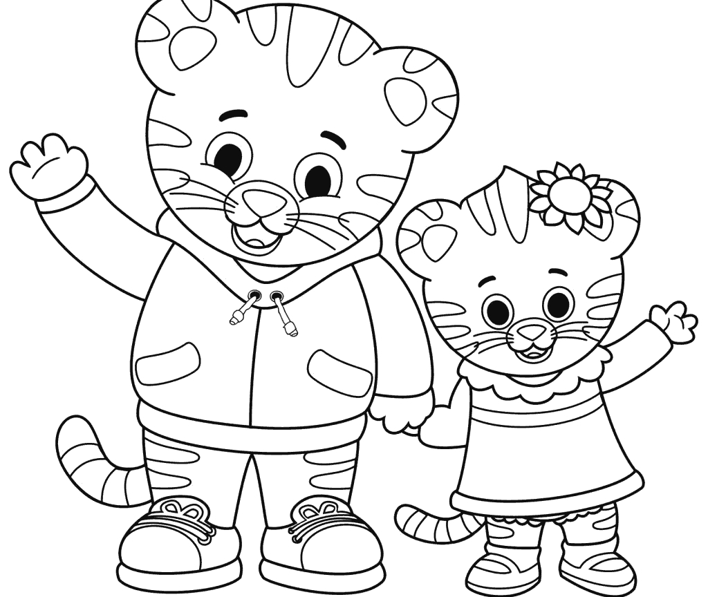 Coloring Pages ~ Daniel Tigerng Pages Elegant Free Page Printable - Free Printable Daniel Tiger Coloring Pages