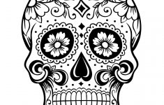 Coloring Pages : Day Of The Coloring Pages Free Sugar Skull Page - Free Printable Sugar Skull Coloring Pages
