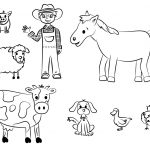 Coloring Pages : Farmnimal Coloring Book Free Printable Pages For   Free Printable Farm Animal Pictures
