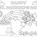 Coloring Pages : Free Coloring Sheets For Kids St Patricks Day   Free Printable Saint Patrick Coloring Pages