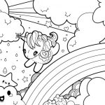 Coloring Pages : Kids Coloringn Pages Cute At Getcolorings Com Free   Free Printable Unicorn Coloring Pages