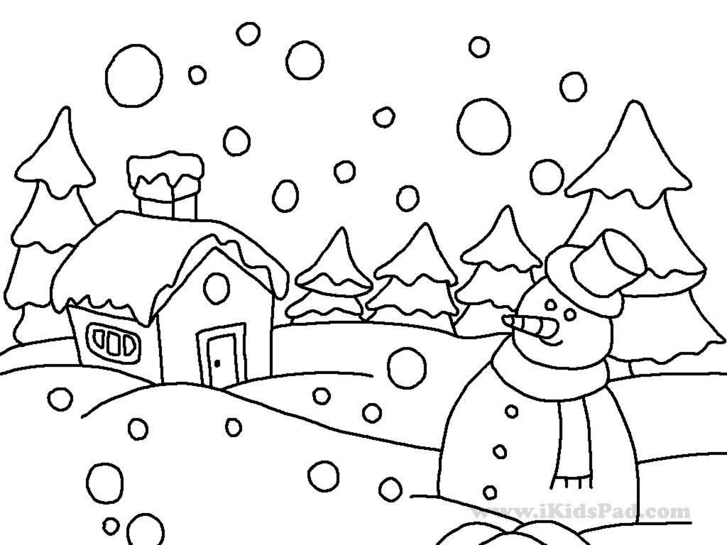 Coloring Pages ~ Phenomenal Free Printable Winter Coloring Pages - Free Printable Winter Coloring Pages