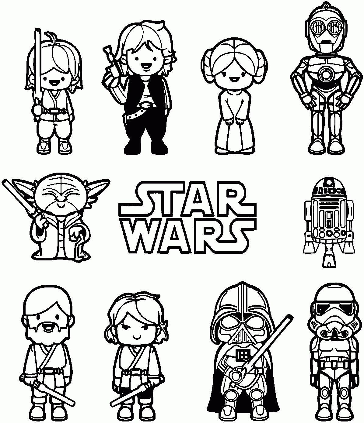Coloring Pages : Star Wars Coloring Pages Free Printable Staggering - Free Printable Star Wars Coloring Pages