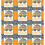 Construction Party Tags Cool Construction Birthday Invitations Free   Free Printable Construction Invitations