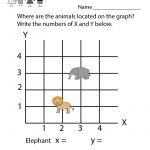 Coordinate Graph Worksheet   Free Kindergarten Math Worksheet For Kids   Free Printable Coordinate Graphing Worksheets