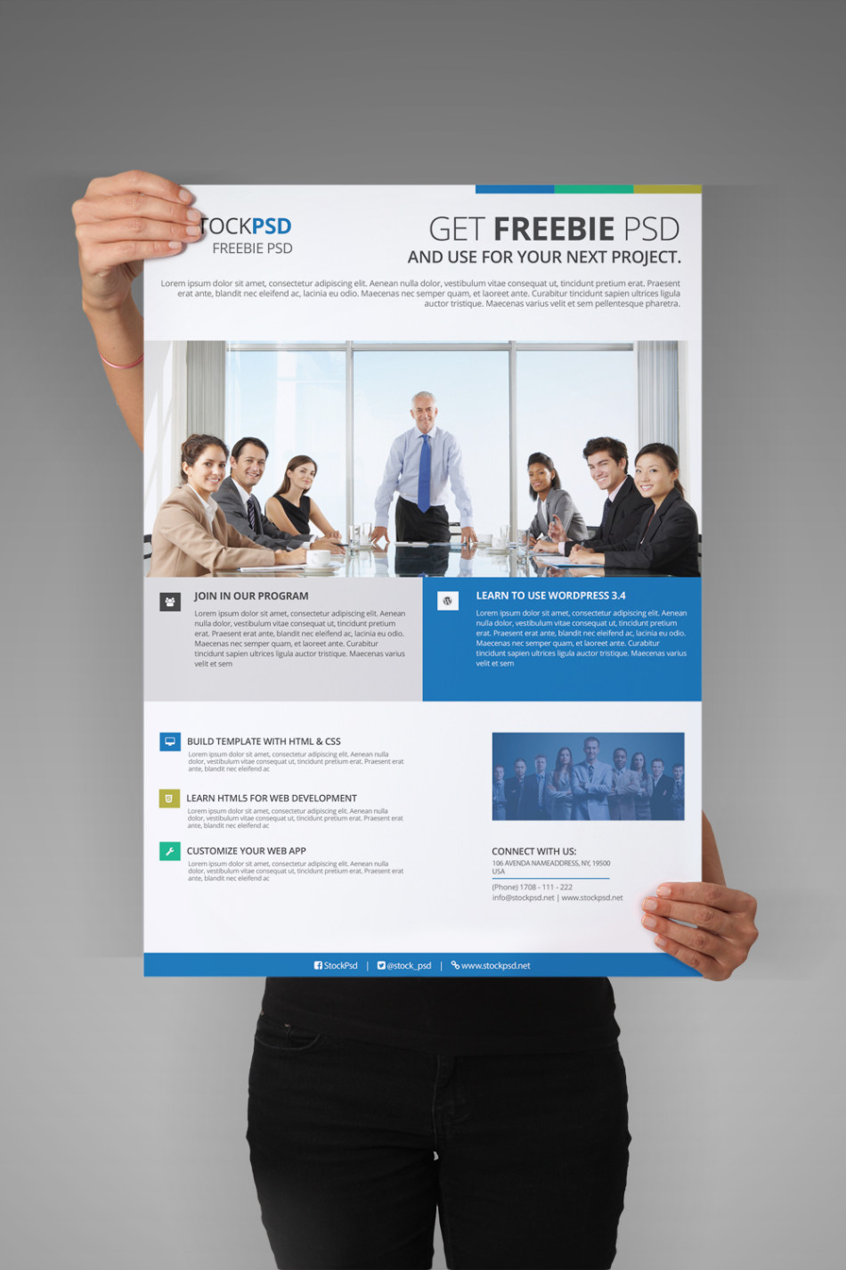 Corporate Flyer - Free Psd Flyer Template - Free Psd Flyer Templates - Business Flyer Templates Free Printable