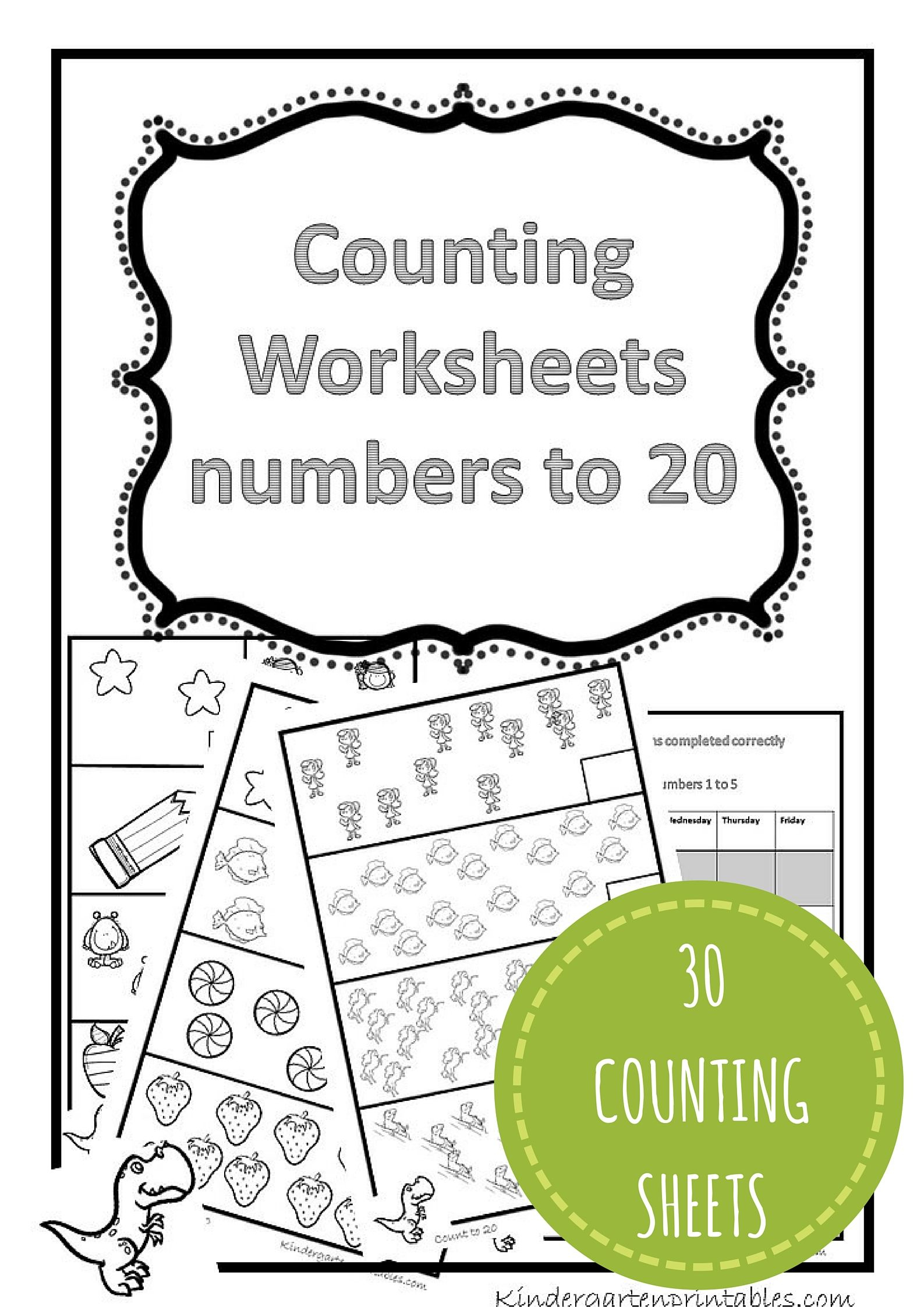 Counting Worksheets 1-20 Free Printable Workbook Counting Worksheets - Free Printable Counting Worksheets 1 20