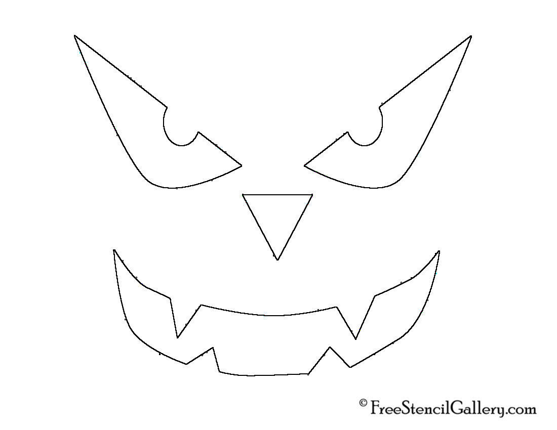 Cozy Design Jack O Lantern Face Templates 21 Free Stencil Gallery - Jack O Lantern Patterns Free Printable