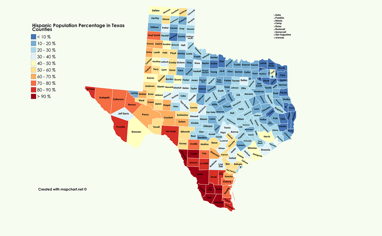 Create Custom Map - Mapchart - Free Printable Custom Maps