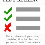 Create Tests Online With Our Free Test Maker For Teachers And   Free Printable Test Maker