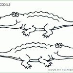 Crocodile | Printable Templates & Coloring Pages | Firstpalette With   Free Printable Pictures Of Crocodiles