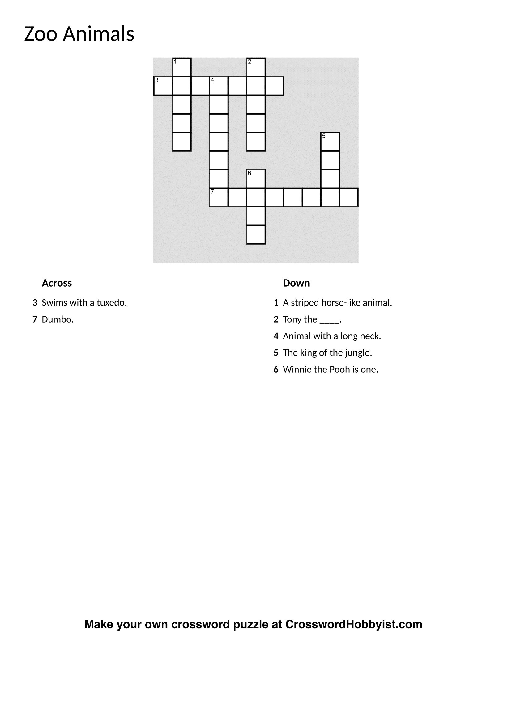 Crossword Puzzle Maker Online Free Printable Crosswords Jigsaw - Jigsaw Puzzle Maker Free Online Printable