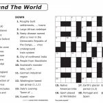 Crossword Puzzle Printable Large Print Crosswords ~ Themarketonholly   Free Printable Word Search Puzzles Adults Large Print