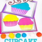 Cupcake Playdough Mats   Free Printable Activity For Kids | Creative   Free Printable Playdough Mats