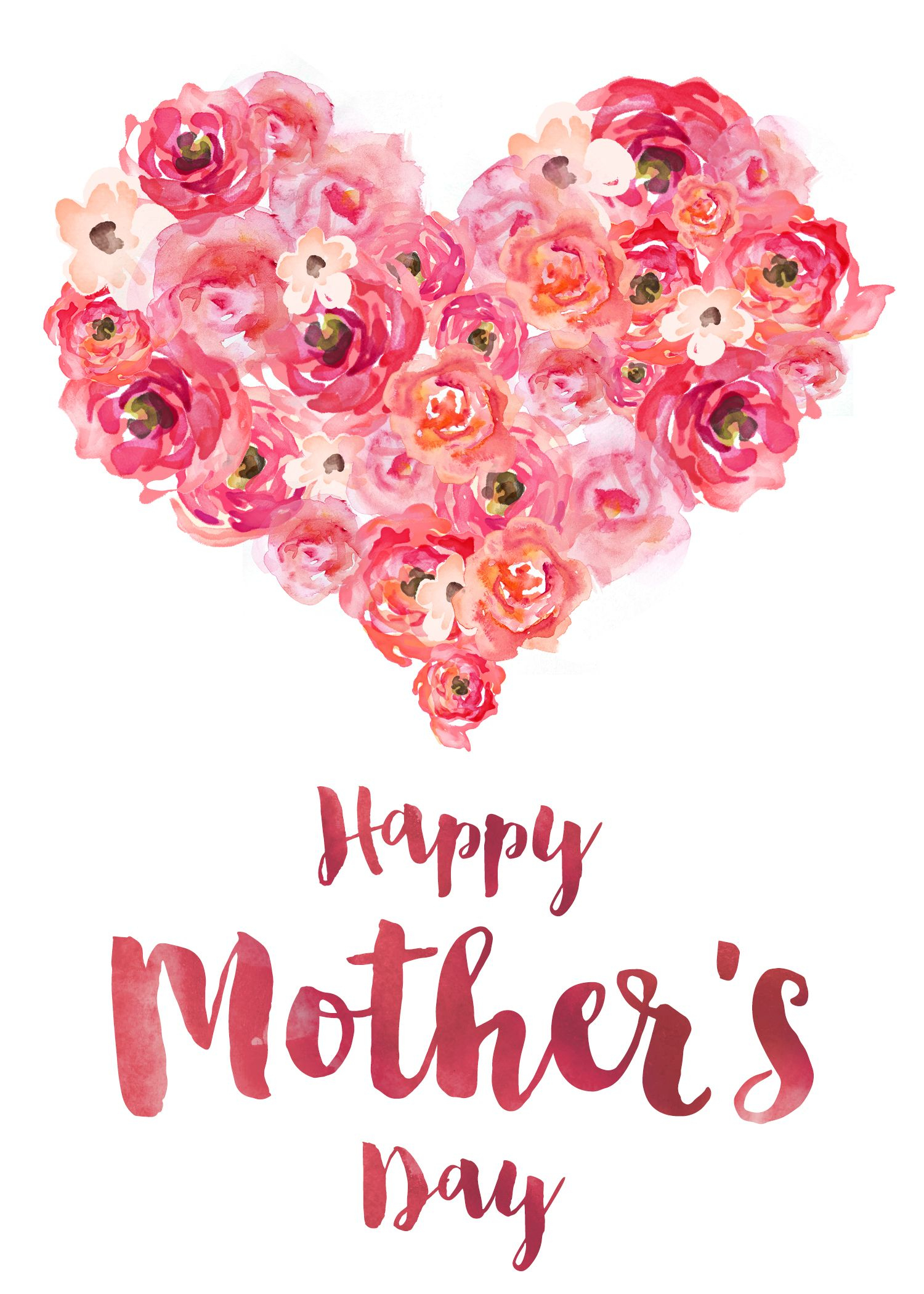 Customized Banner | Share Your Heart | Mothers Day Images, Happy - Free Spanish Mothers Day Cards Printable