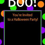 Cute Free Printable Halloween Invitations – Fun Squared   Halloween Invitations Free Printable Black And White