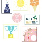 Cute Free Printable Lunchbox Notes   Free Printable Lunchbox Notes