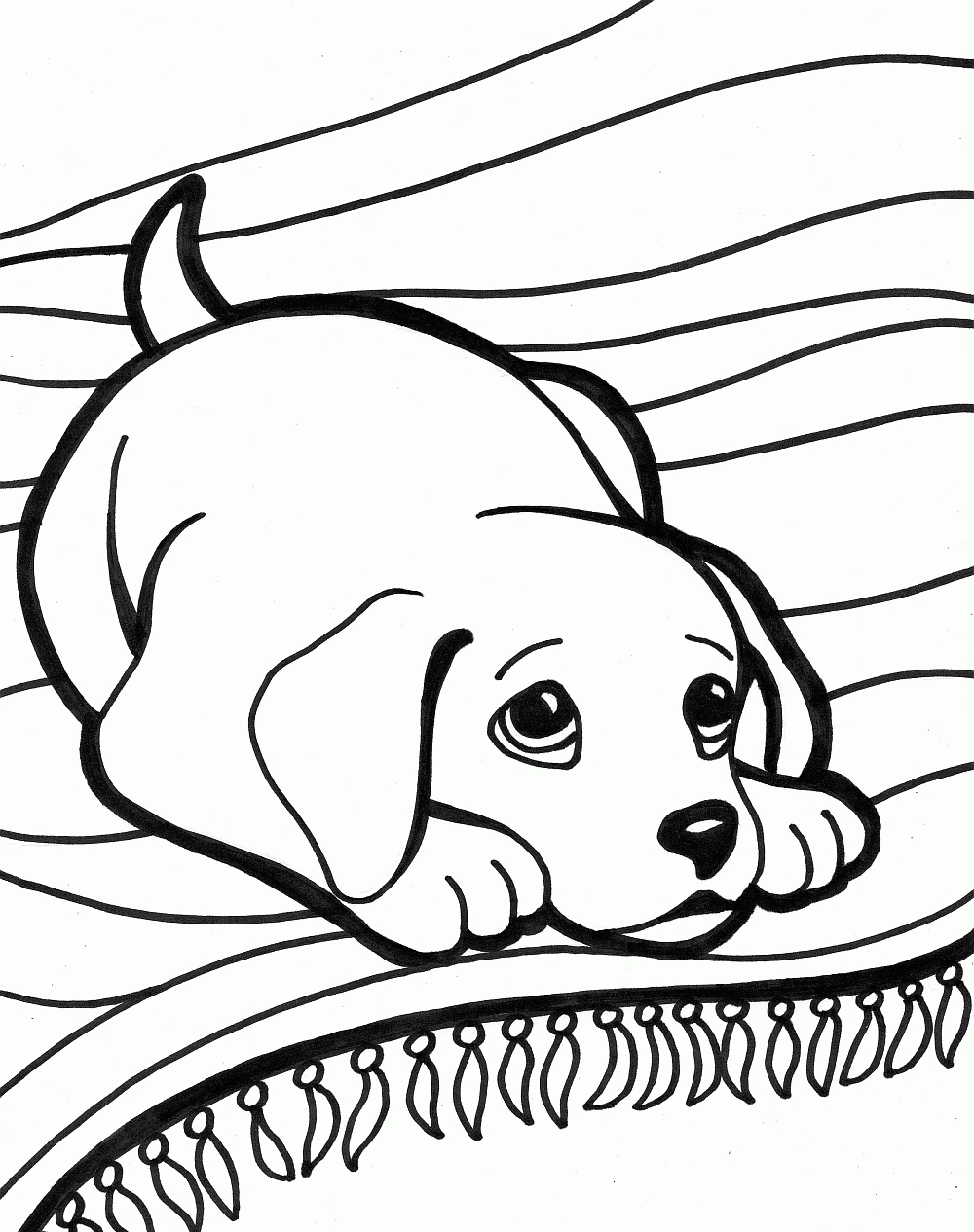 Cute Horse Coloring Pages | Free Download Coloring Page | Pinterest - Colouring Pages Dogs Free Printable