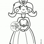 Cute Princesse Coloring Pages For Girls   Printable Coloring Pages   Free Printable Coloring Pages For Girls