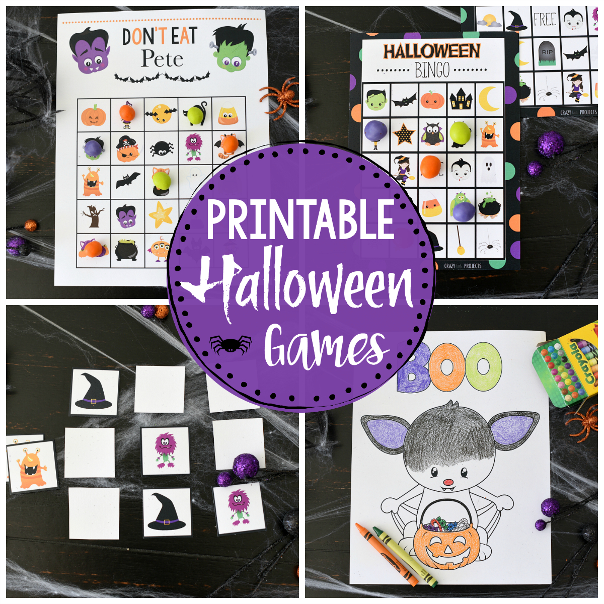 Cute Printable Halloween Games For Kids – Fun-Squared - Free Printable Halloween Games For Kids