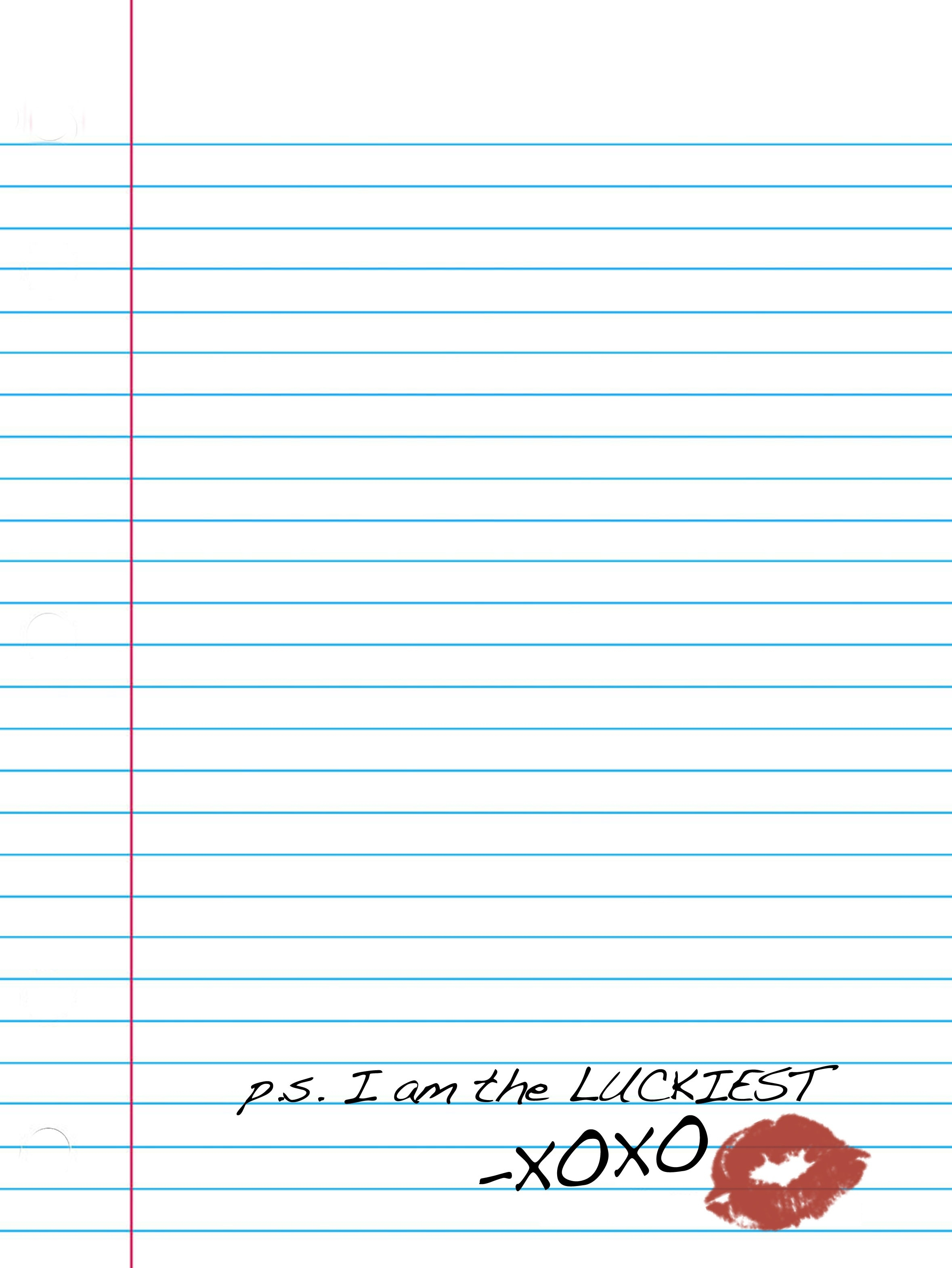 Cute Printable Notebook Paper | Aaron The Artist - Free Printable Notebook Paper