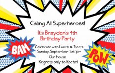 Dadbfbdcce Spectacular Ideas Free Printable Superhero Birthday - Free Printable Superhero Birthday Invitation Templates