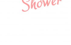 Dancing Dots Borders - Free Printable Baby Shower Invitation - Free Printable Blank Baby Shower Invitations