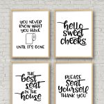 Decorate Your Bathroom With These Simple And Fun Printable Bathroom   Free Printable Bathroom Signs