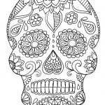 Día De Los Muertos   Day Of The Dead Sugar Skull Craft Ideas | Ooly   Free Printable Sugar Skull Day Of The Dead Mask