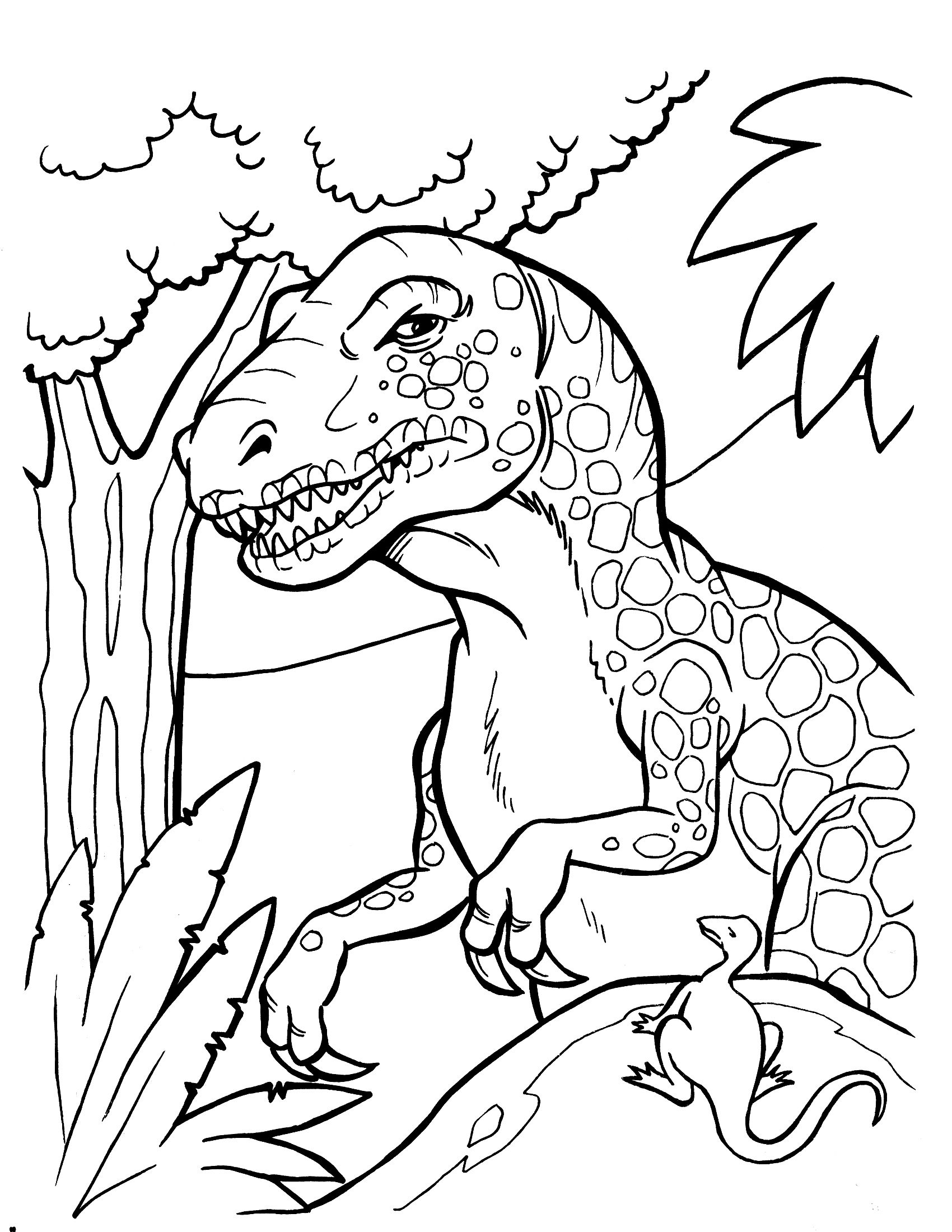 Dinosaur Coloring Pages 360Coloringpages | Adult Coloring - Free Printable Dinosaur Coloring Pages
