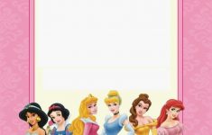 disney princess birthday invitations printable free borders and disney princess birthday invitations free printable Disney Princess Birthday Invitations Printable Free | Borders And - Disney Princess Birthday Invitations Free Printable