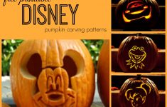 Disney Pumpkin Carving Patterns - Frugal Fanatic - Free Printable Lightning Mcqueen Pumpkin Stencil