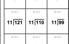 Division Flash Cards For Dividing10, 11 And 12 Facts | Division - Free Printable Division Flash Cards