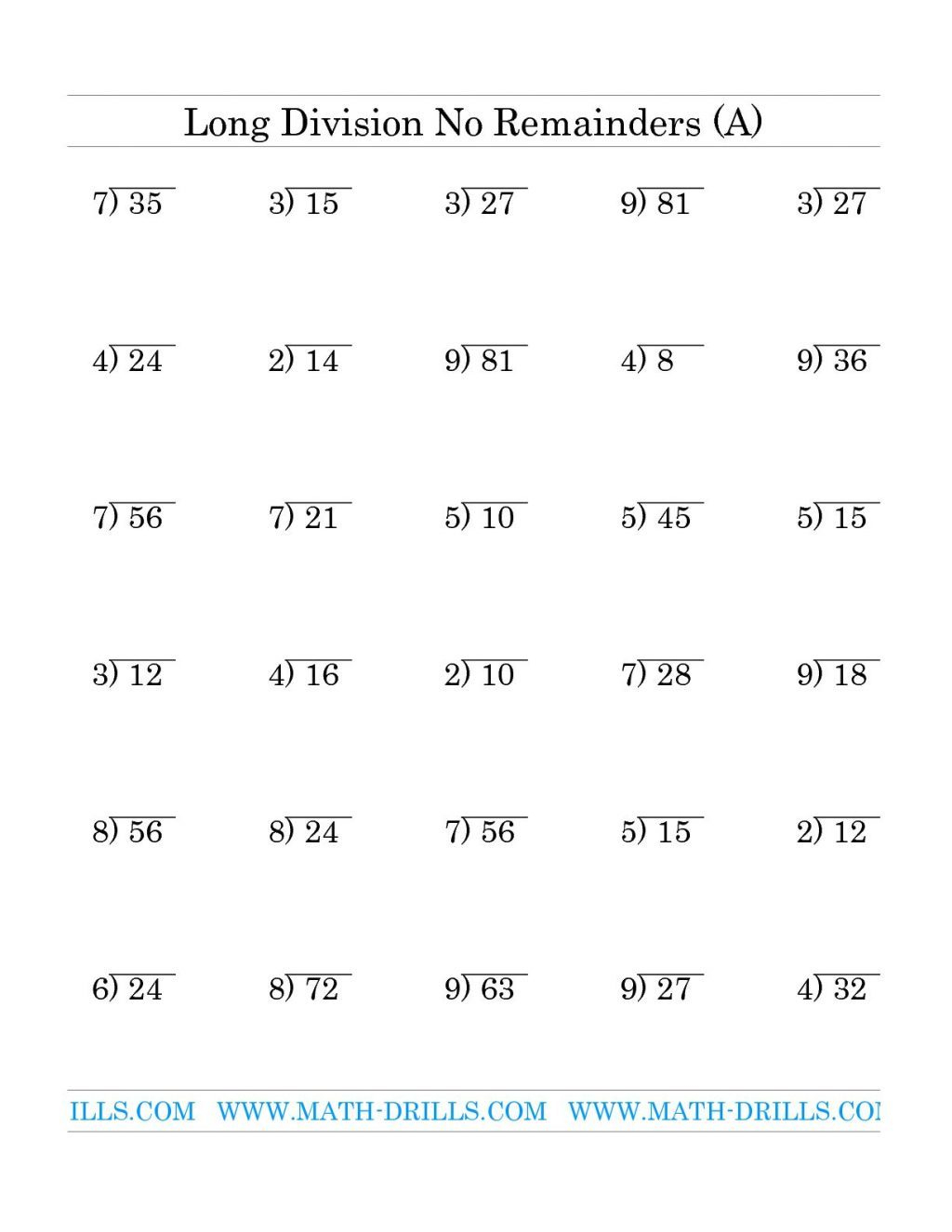 Division Worksheet 5Th Grade Decimal Division Worksheets Grade - Free Printable Division Worksheets For 5Th Grade