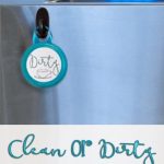 Diy Clean Or Dirty Dishwasher Sign With Free Printable | Hot – Free Printable Clean Dirty Dishwasher Sign