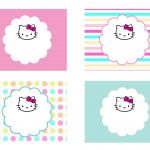 Diy Free Hello Kitty Label | Free Birthday Party Decorations   Hello Kitty Labels Printable Free
