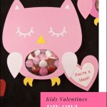 Diy Owl Valentines Candy Cards + Free Printable! Perfect For School   Free Printable Owl Valentine Cards