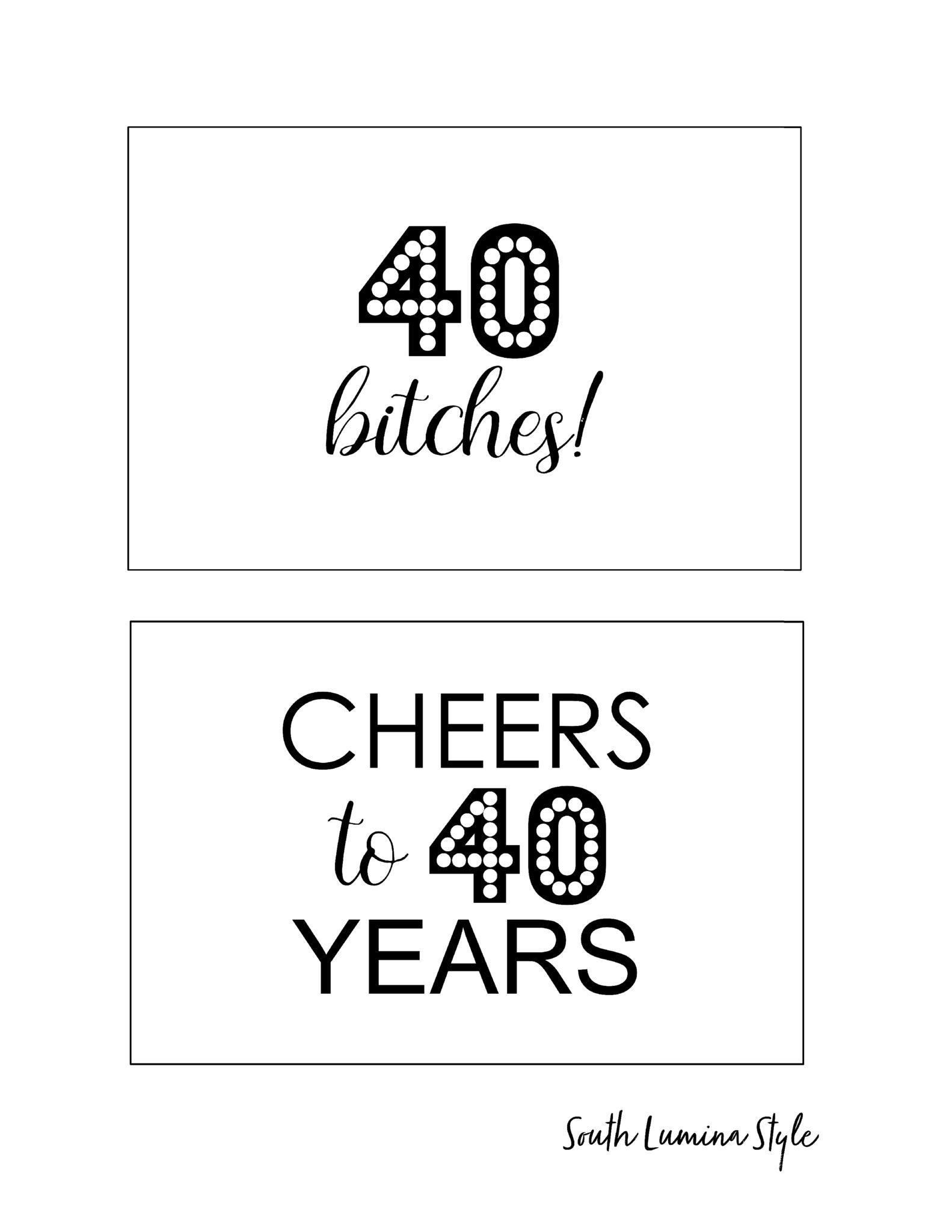 Diy Printable Adult Birthday Party Signs | Party Time | Pinterest - Free Printable Party Signs