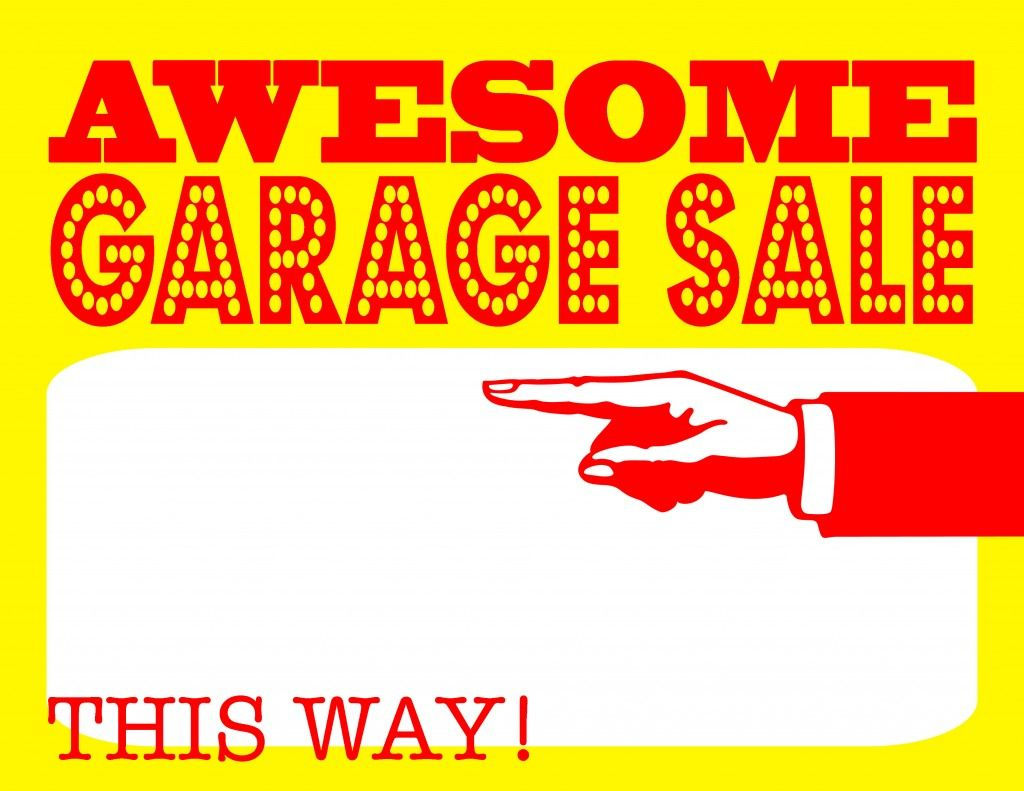 Diy Printable Awesome Garage Sale Signs For Our Upcoming Community - Free Printable Yard Sale Signs