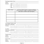 Do You Have A Medical Release Form For Your Kids? | Travel   Free Printable Caregiver Forms