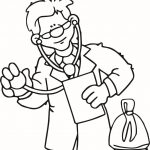 Doctor Coloring Page 10 #50809   Doctor Coloring Pages Free Printable