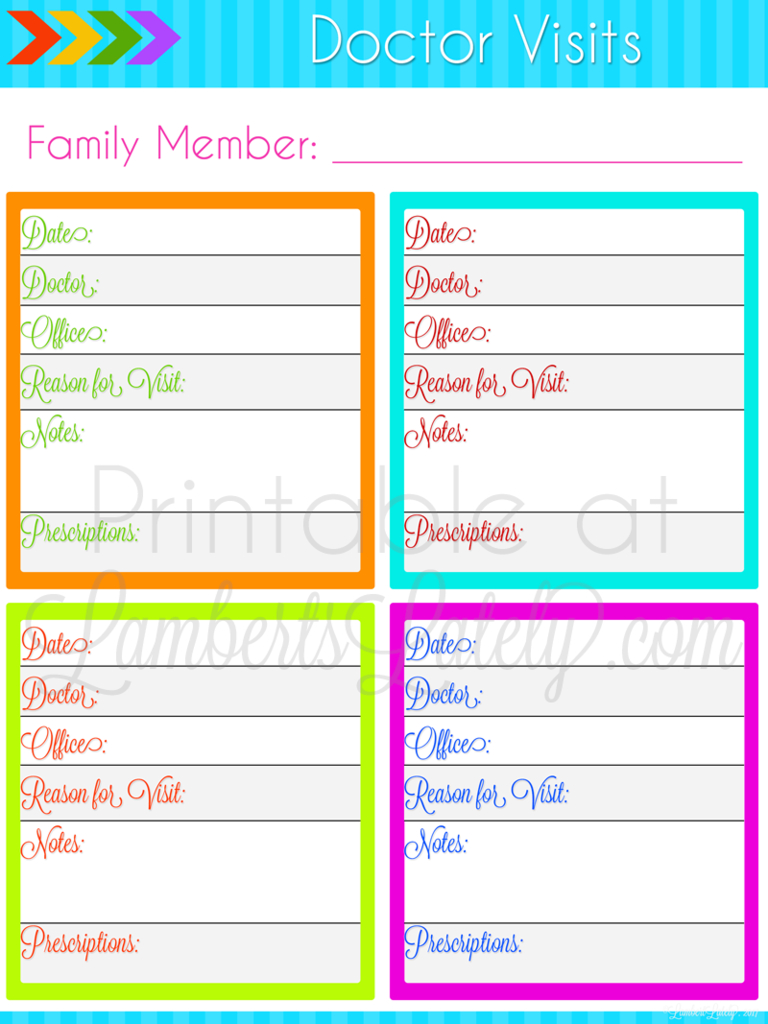 Free Printable Home Organizer Notebook Free Printable - vrogue.co