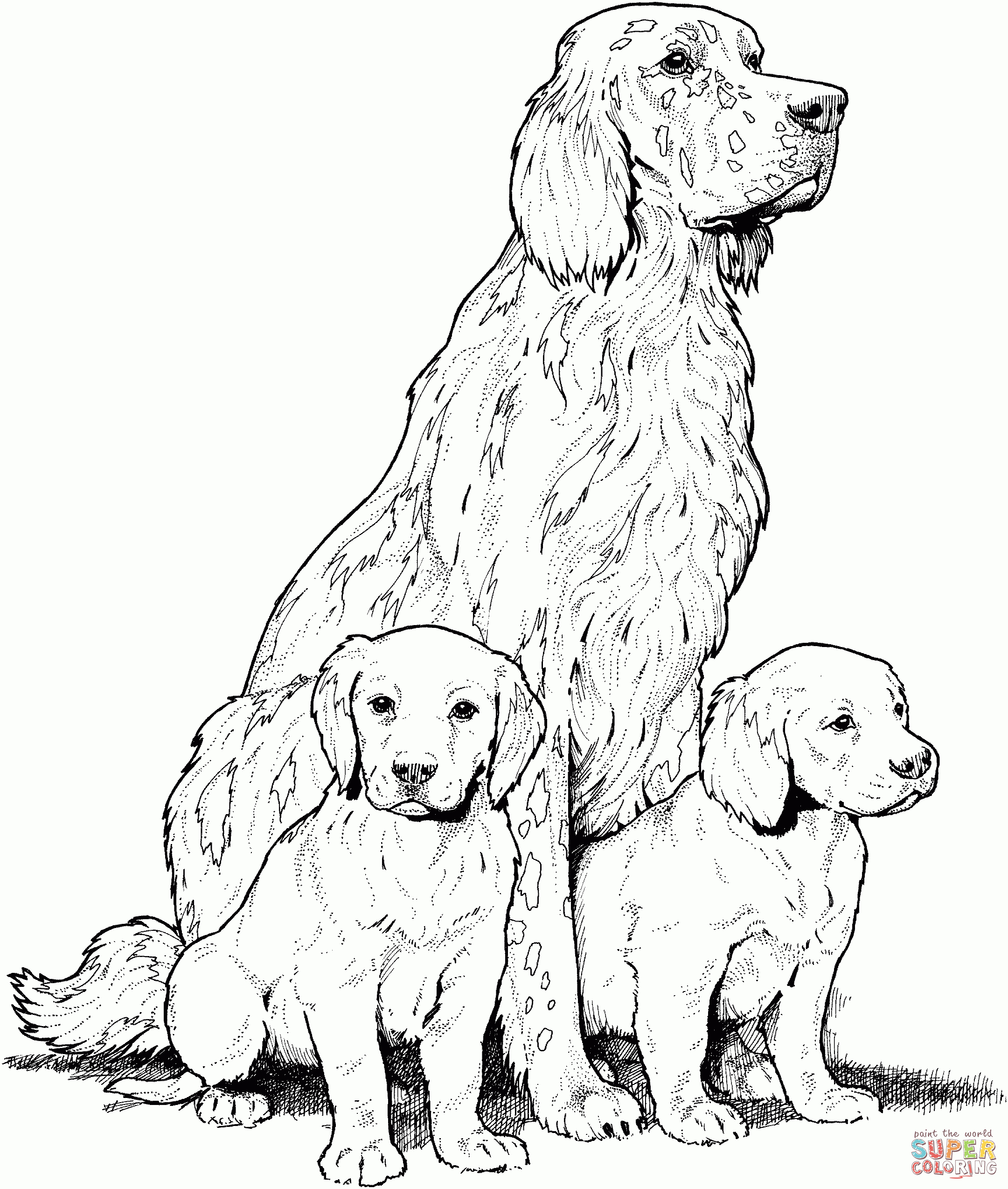 Dogs Coloring Pages | Free Coloring Pages - Colouring Pages Dogs Free Printable