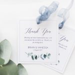 Download These Free Printable Wedding Thank You Tags | Lovilee Blog   Free Printable Wedding Thank You Tags