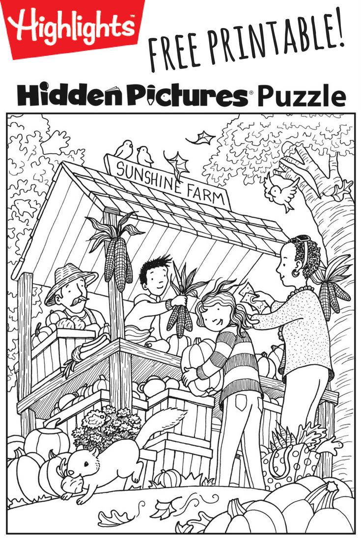 Download This Festive Fall Free Printable Hidden Pictures Puzzle To - Free Printable Fall Hidden Pictures