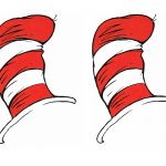 Dr Seuss Hat Template On Templates Cat In The Hat   Free Printable Dr Seuss Hat Template