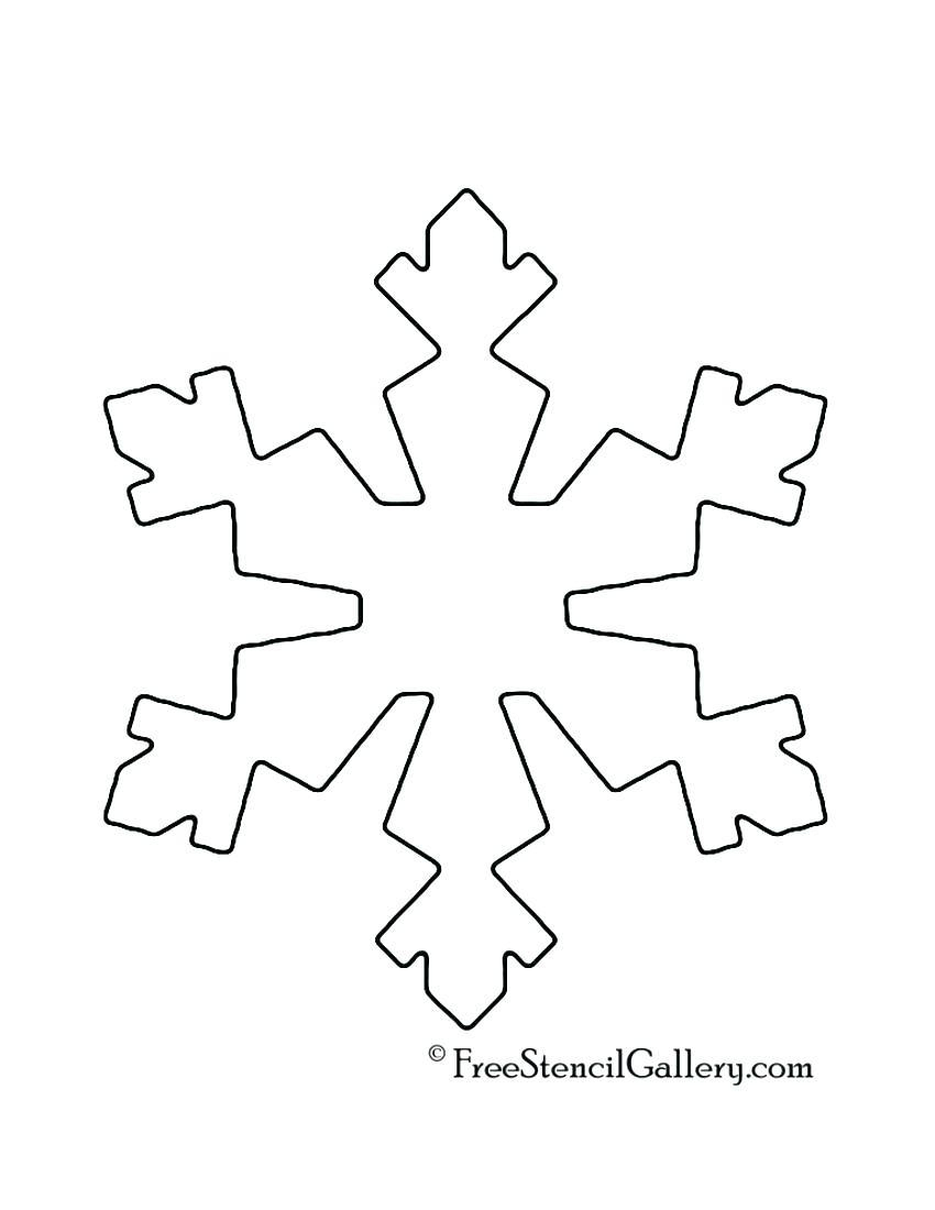 √ Free Snowflake Templates Word | 27 Images Of Snow Backgrounds For - Snowflake Template Free Printable