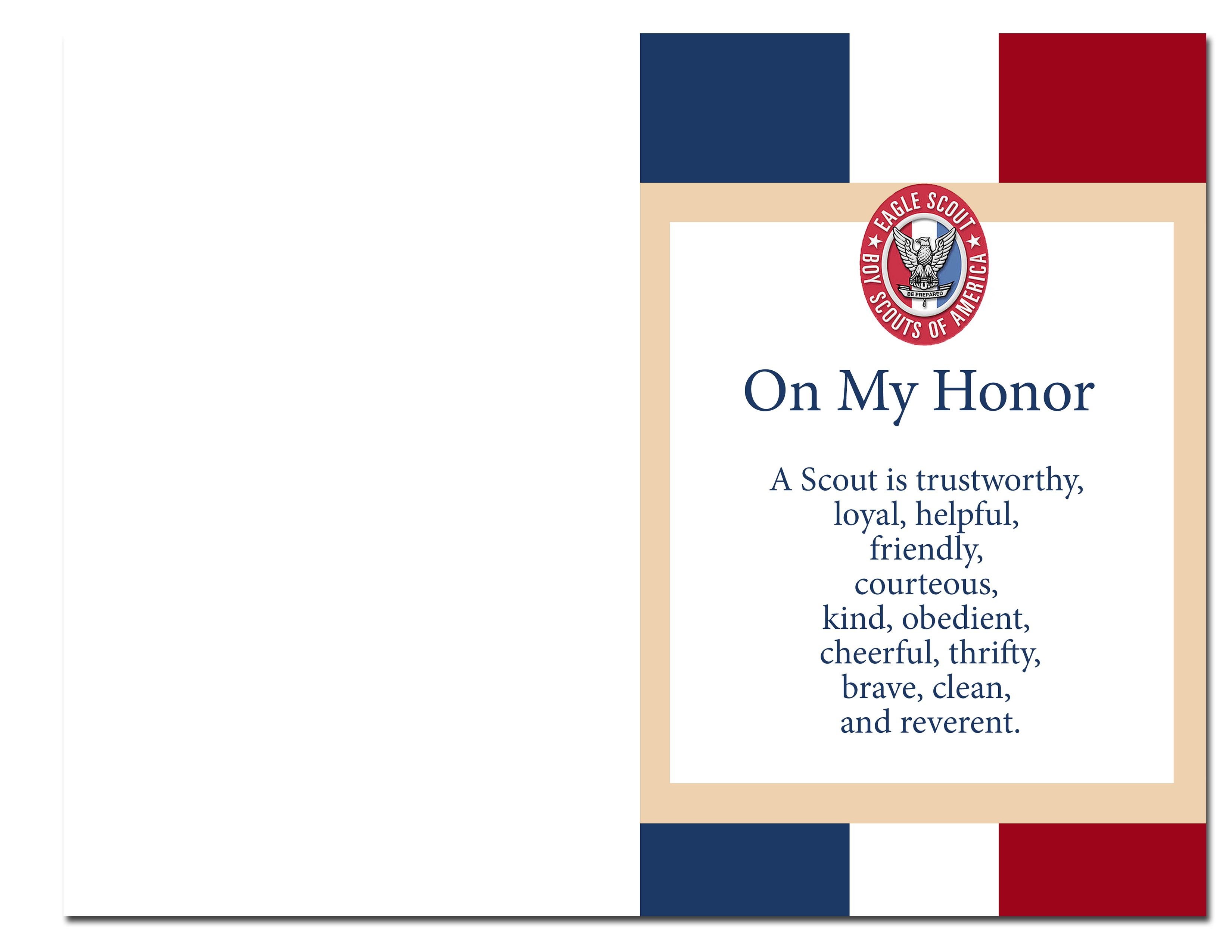 Eagle Scout Court Of Honor Ideas And Free Printables | Information - Eagle Scout Cards Free Printable