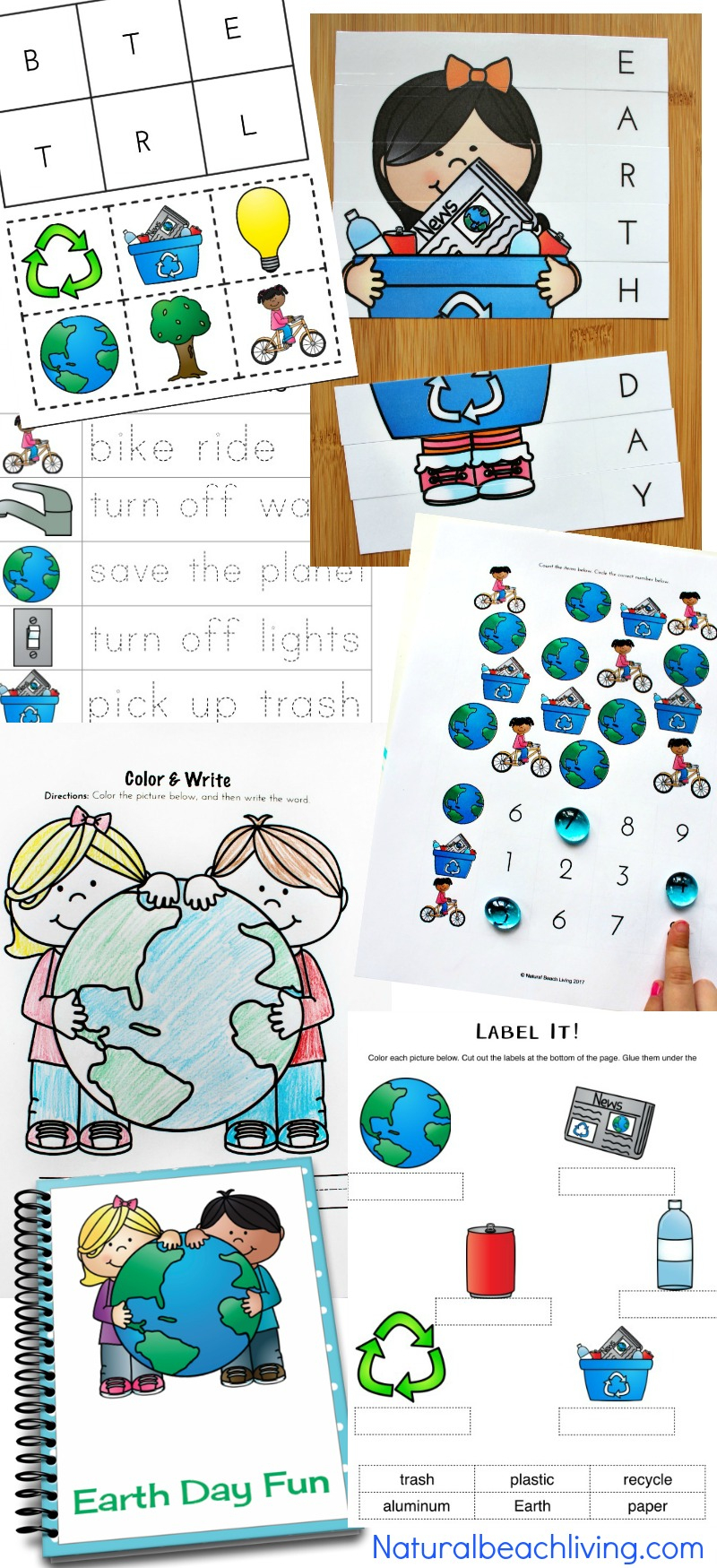 Earth Day Activities Preschool &amp;amp; Kindergarteners Love (Free - Free Printable Alphabet Puzzles
